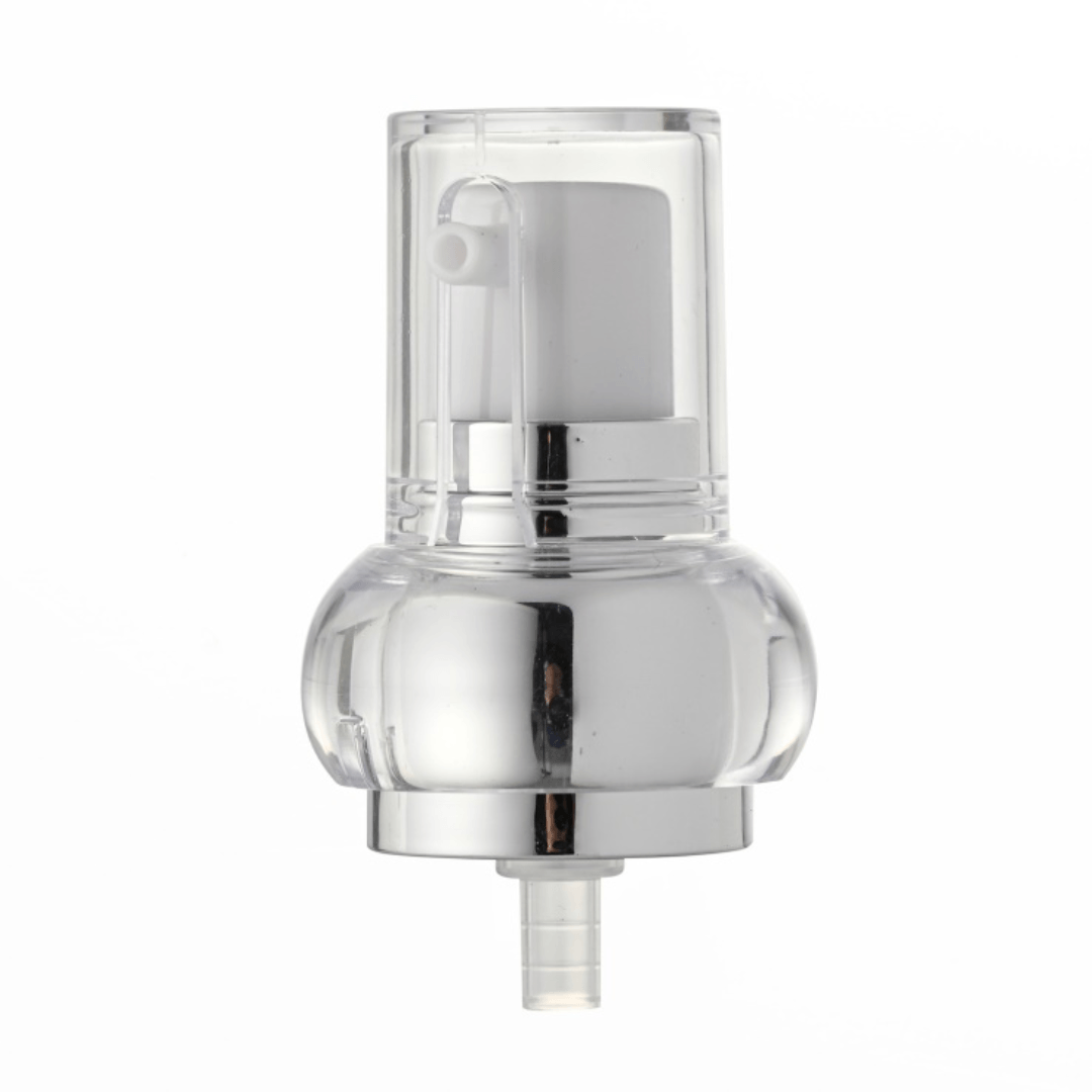 CHROME SPHERE LOTION PUMP